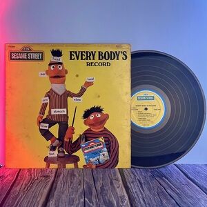 Sesame Street: Everybody’s Record* from 1972 in Vinyl